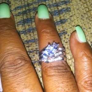 Women's 3 Piece Wedding Ring Set